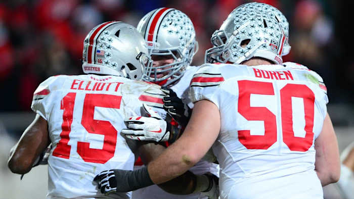 Ezekiel Elliott and Jacoby Boren